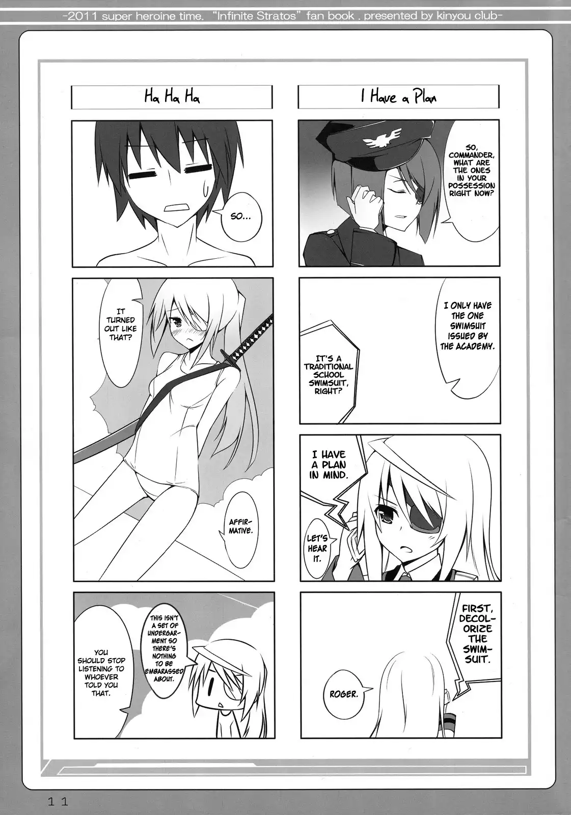 Infinite Stratos - Infinite Strike (Doujinshi) Chapter 0 10